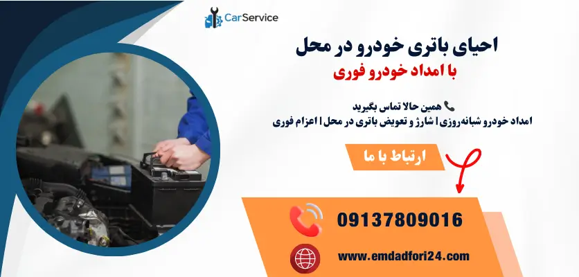 احیای باتری در محل